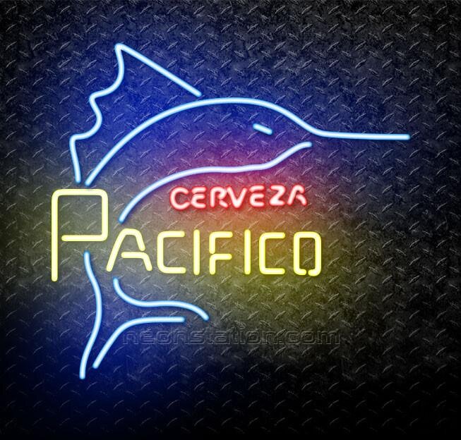 Cerveza Pacifico Large Marlin Neon Sign For Sale // Neonstation