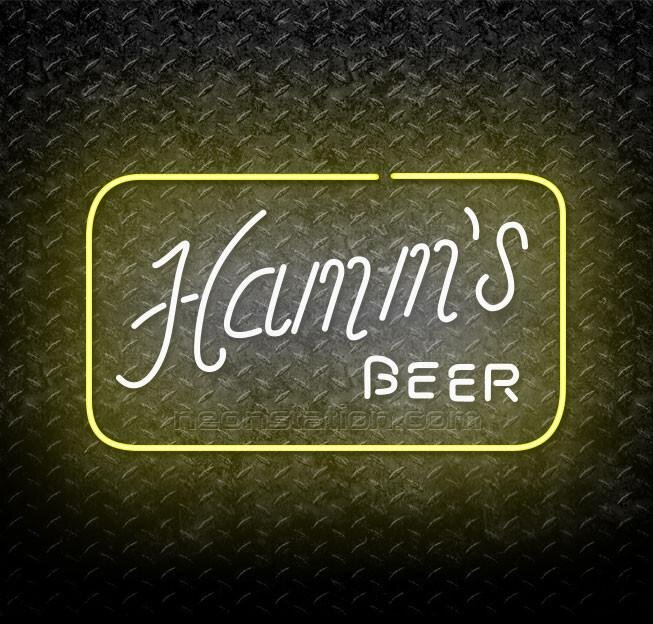 Hamms Beer Square Neon Sign For Sale // Neonstation