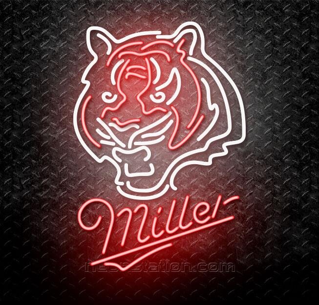 Miller NFL Cincinnati Bengals Neon Sign For Sale // Neonstation