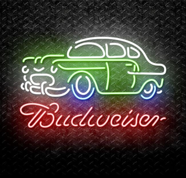 Buy Budweiser Classic Car Neon Sign Online // Neonstation