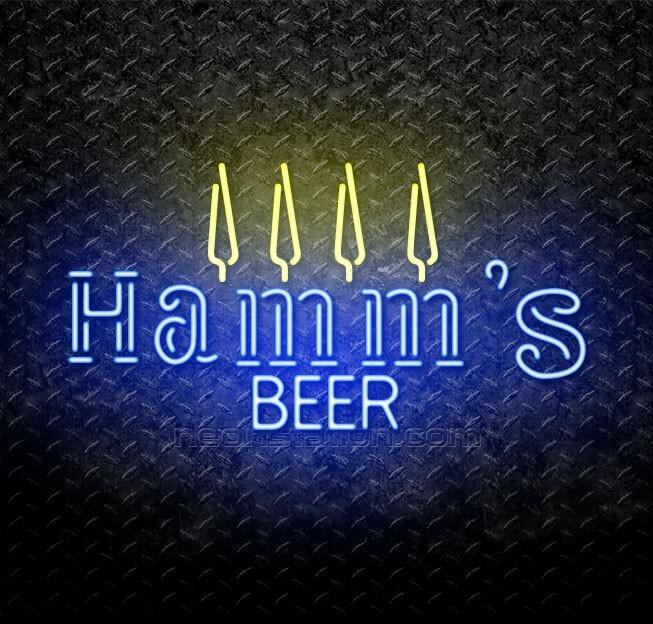 Blue Hamms Beer Neon Sign For Sale // Neonstation